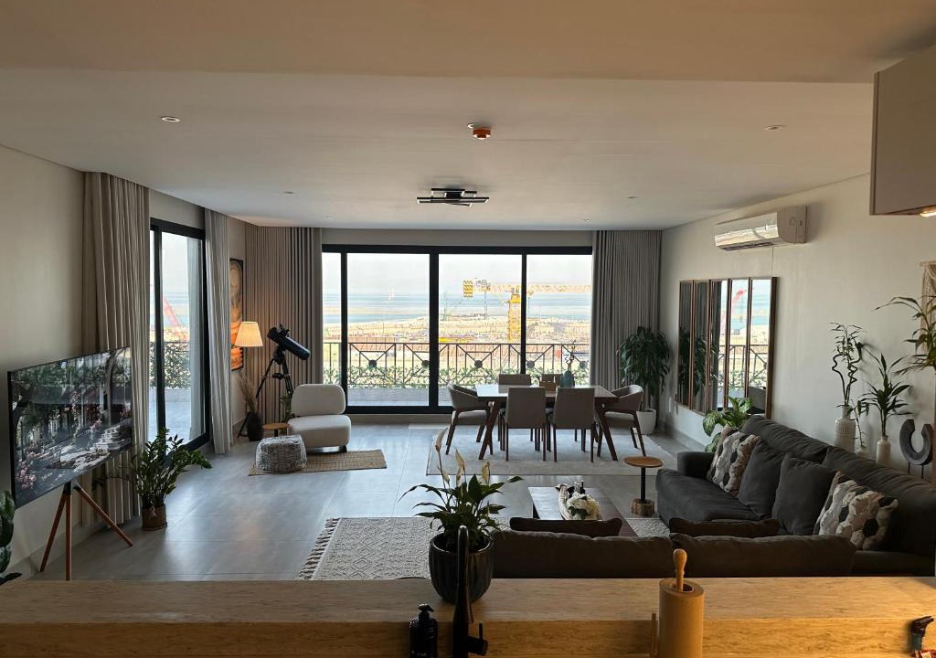 Dammam Apartment | رِهٓاف Rooftop أنيقة بإطلالة بحرية هادئة في الخبر