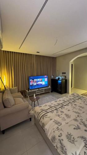 Al Wudayy Apartment | ستوديو بسرير ماستر مع جلسة جانبية