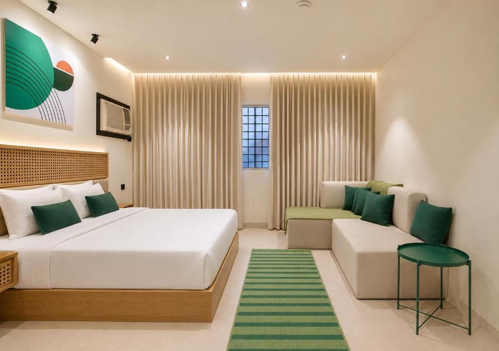 Medina Apartment | غرفتين للعوائل-8دقايق للحرم-5 ضيوف