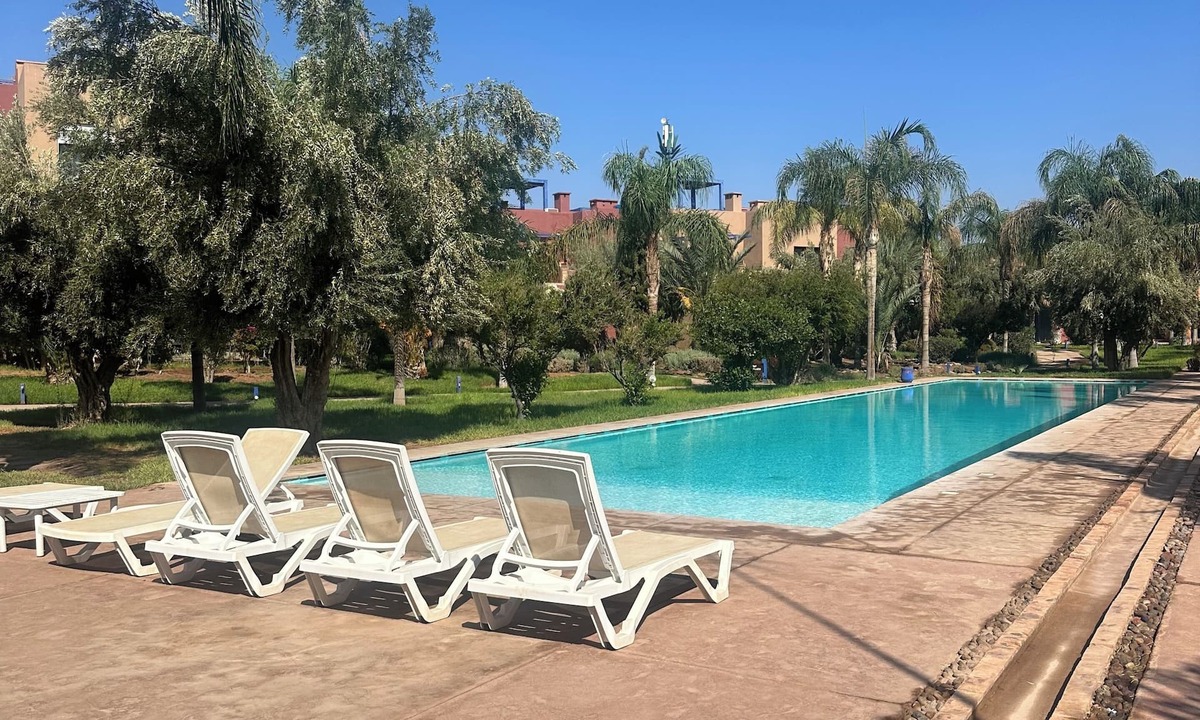 Ouahat Sidi Brahim Apartment | 2 bedroom apartment, private rooftop and swimming pool + aqua-park free access