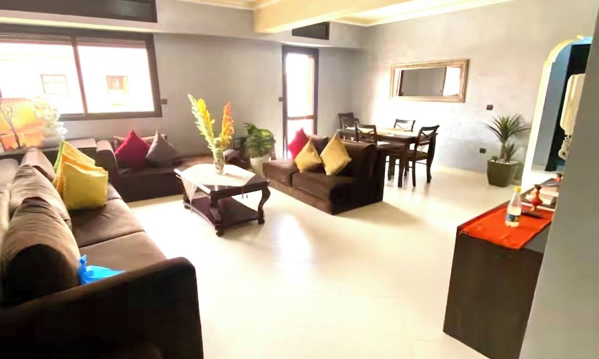 El Hara Apartment | 2-bedroom apartment in fantastic Marrakech with WiFi, AC