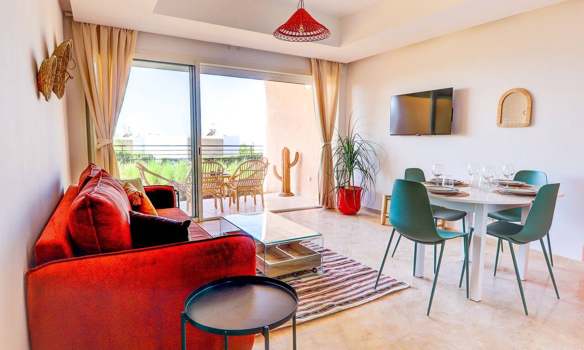 Tamraght Apartment | Apartment-Deluxe-Mobility bath-Ocean view