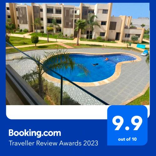 Marina Apartment | Appartement de LUXE Marina SAIDIA avec vue sur PISCINE Résidence TAMARIS