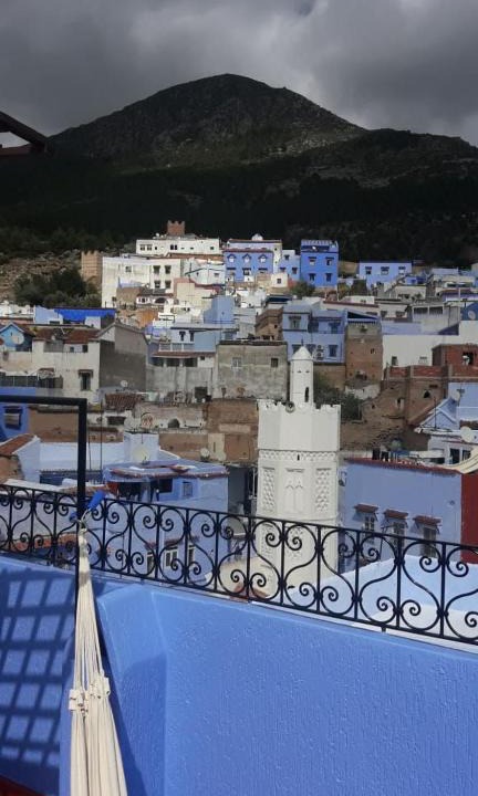 Medina of Chefchaouen Hotel | AYMANE ROOFTOP budget panoramic HOTEL
