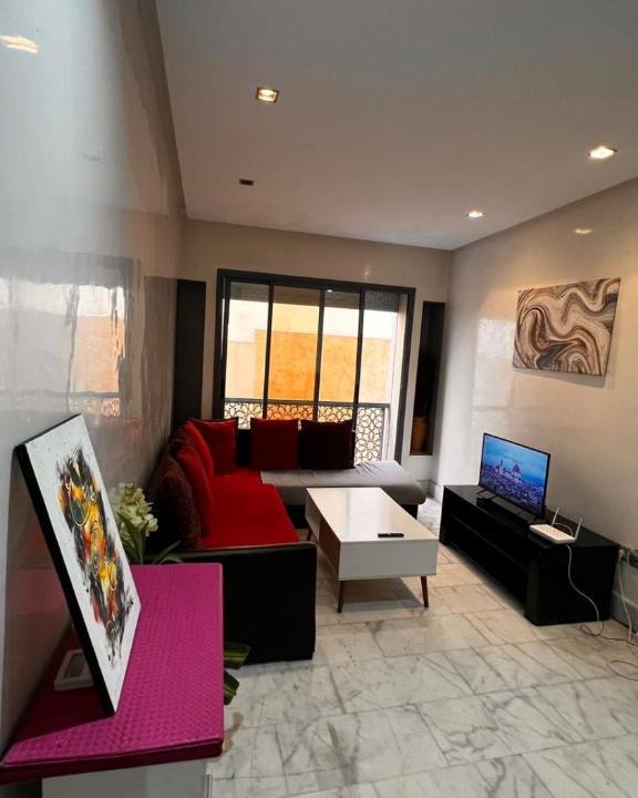 El Mansouria Apartment | Beautiful appartement with pool view