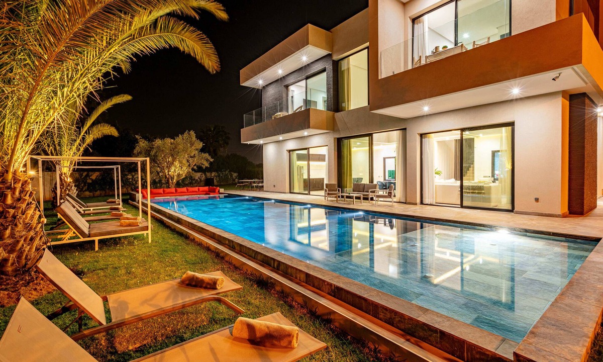 El Makina Villa | Beautiful villa with swimming pool at Argan Golf Resort