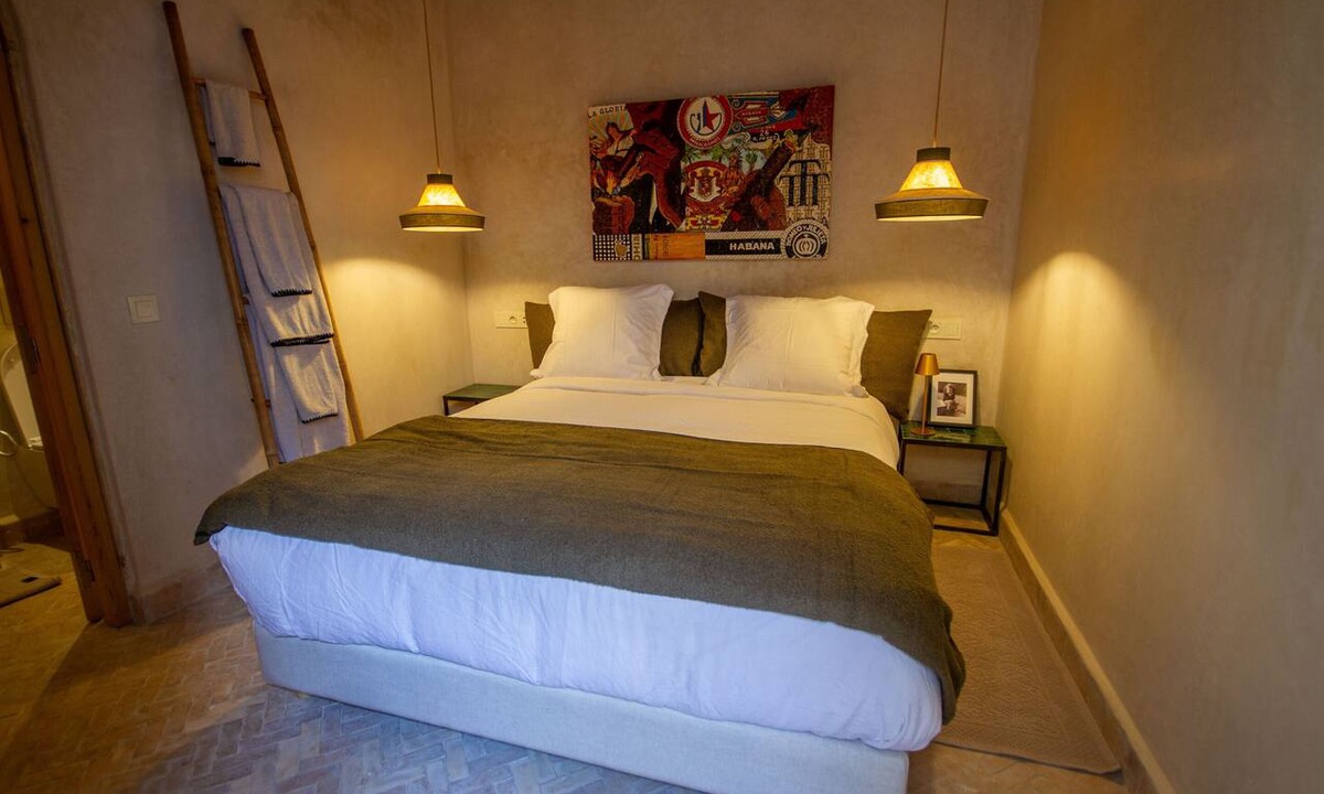 Bab Doukkala House | Double Room Ensuite - Lison