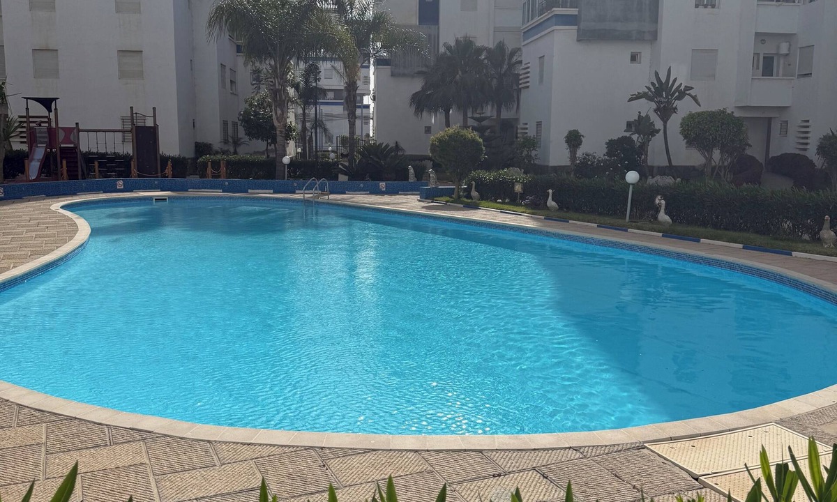 Bouznika Apartment | Elegant Apartment in a Secured Residence with Pool Near the Beach