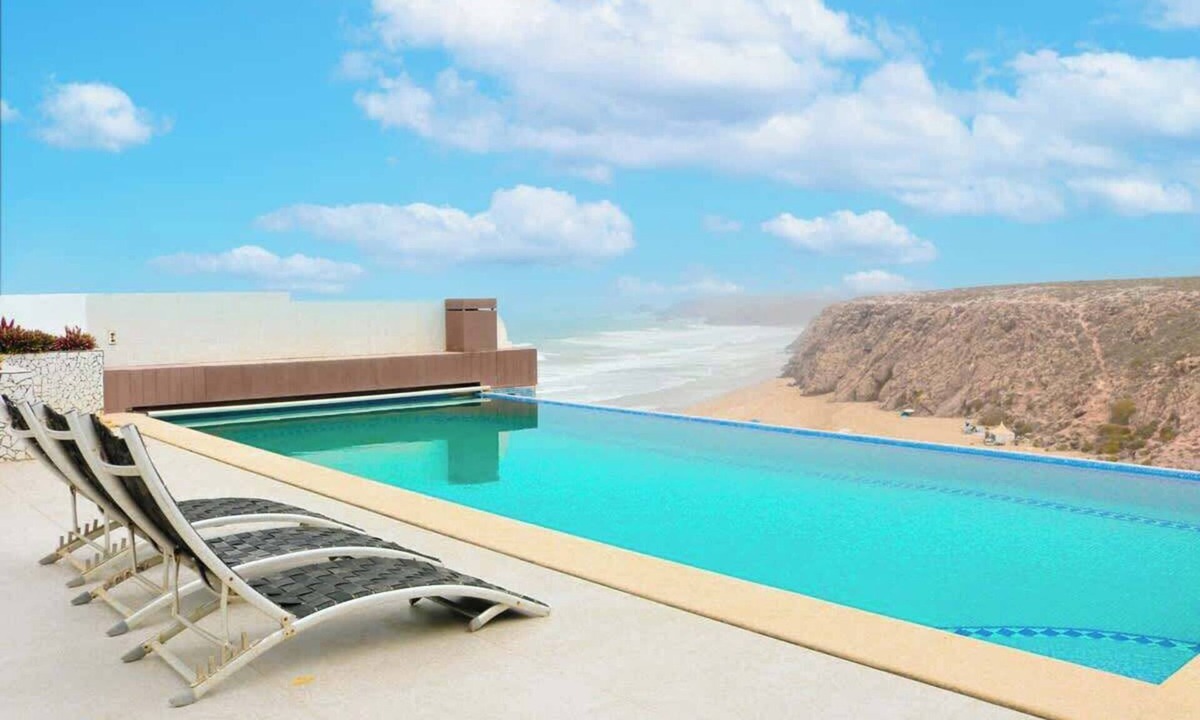 Mirleft House | Infinity View 4 Bed Pool Villa