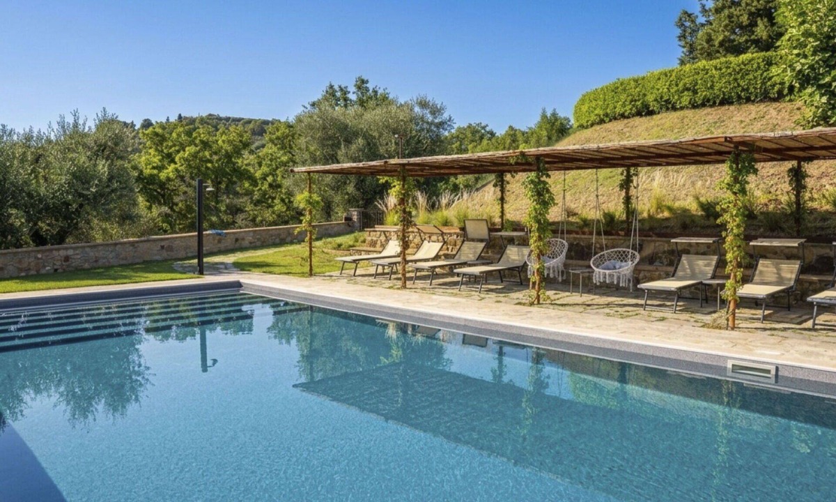 Panicale Apartment | Lovely apartment for 4 guests with WIFI, A/C, pool, TV, patio and pets allowed
