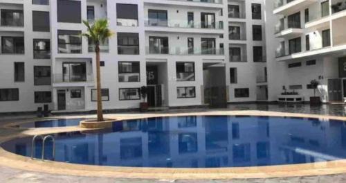 Agadir Bay Apartment | Luxury 2BR in Agadir Bay With Pool & Private Parking & Netflix & Self Check in 24h