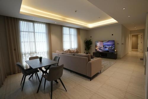 Riyadh Apartment | Majdiya 125 King Salman Dist 2BR Gym Pool