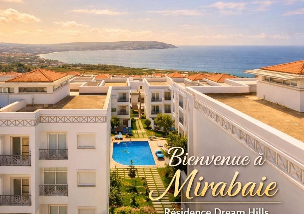 Al Bahraoyine Apartment | MIRABAIE Cosy Family - Toit Terrasse et Vue Piscine - sur les Collines Malabata - 8mn voiture Plage et Parc Aquatique - Parking privé