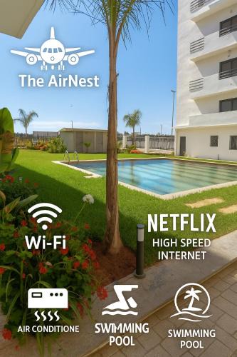 Nouaceur Apartment | Nouaceur Suite avec Piscine Casa Aéroport AirNest