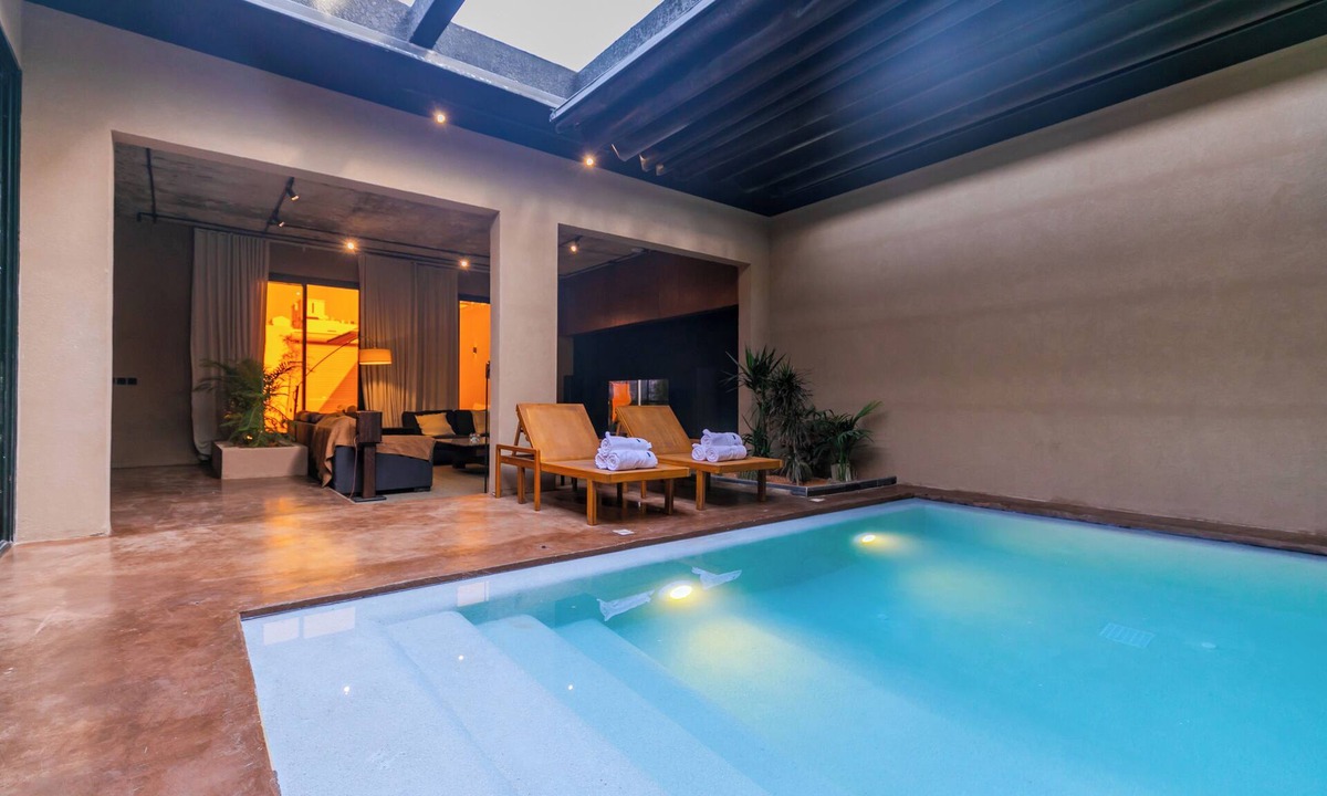 Riyadh Ski Chalet | Portal Chalets With Private Pool-Al Arid