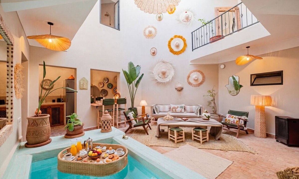 Assouel House | Riad Privé 4 Suites avec Piscine Chauffée, Rooftop & Vue Atlas – Médina