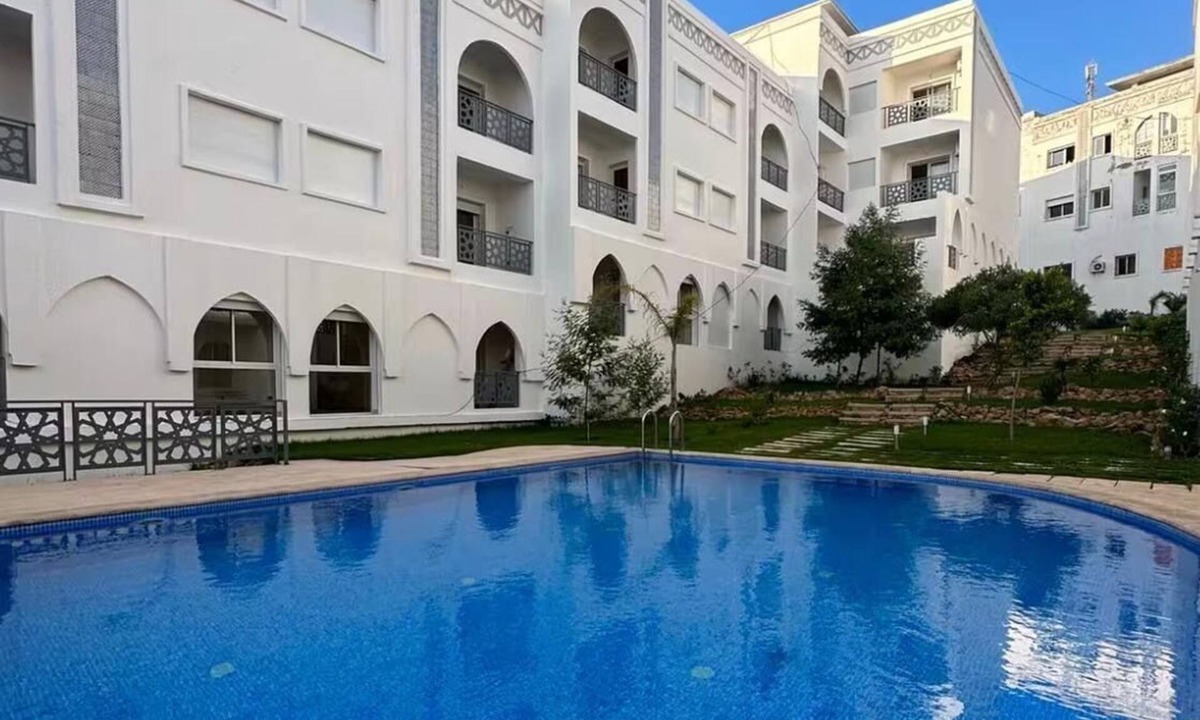 Al Bahraoyine Apartment | Stunning Sea & Pool View Stylish 2BR Retreat With 2 balconies