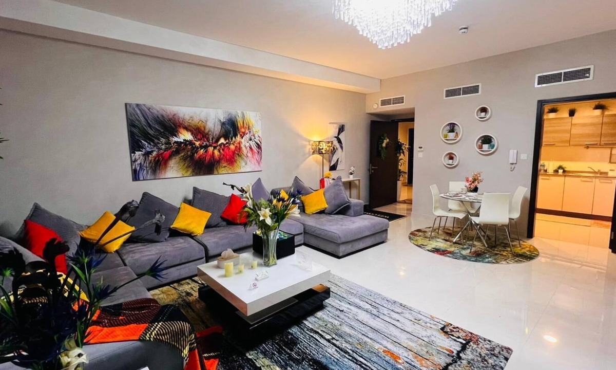 Manama Apartment | Super Luxury spacious 2 bedrooms Partial Sea view 91 Juffair-Manama