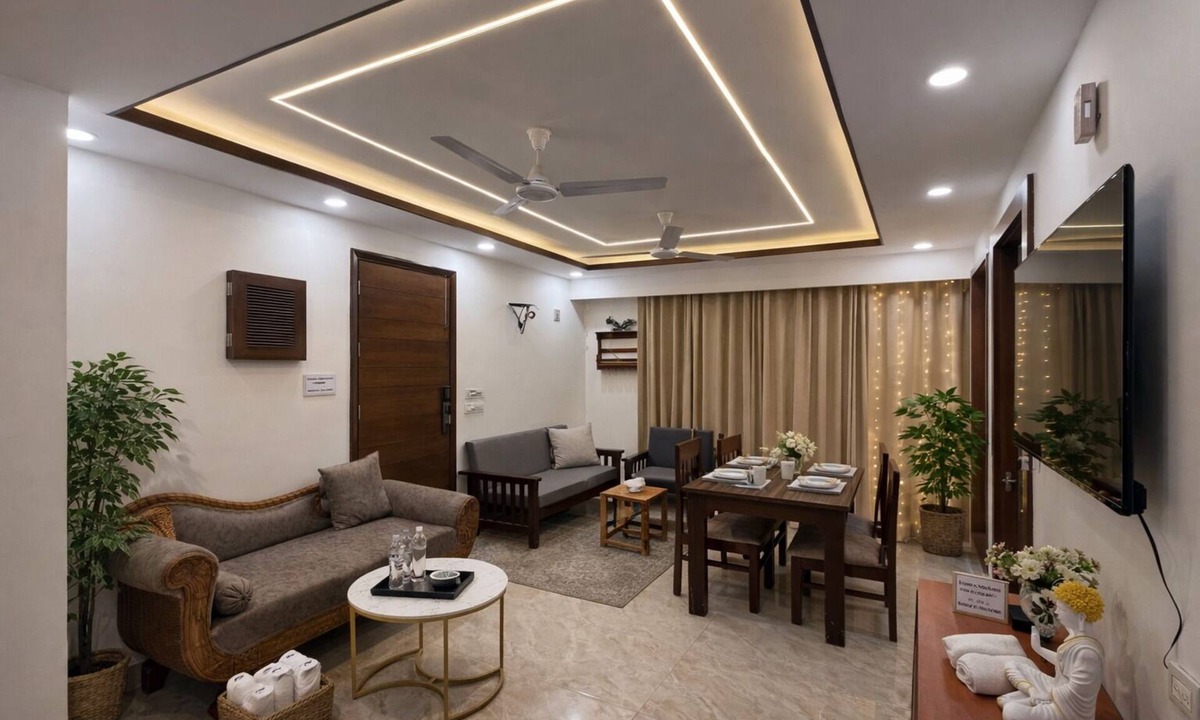 Bullawala Apartment | Tranquil 2-bedroom apartment with AC in Dehradun