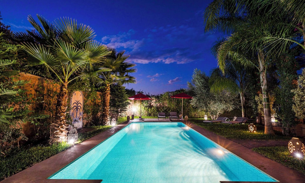 Mouassine House | Villa Dar Yamna Piscine & Vue Atlas
