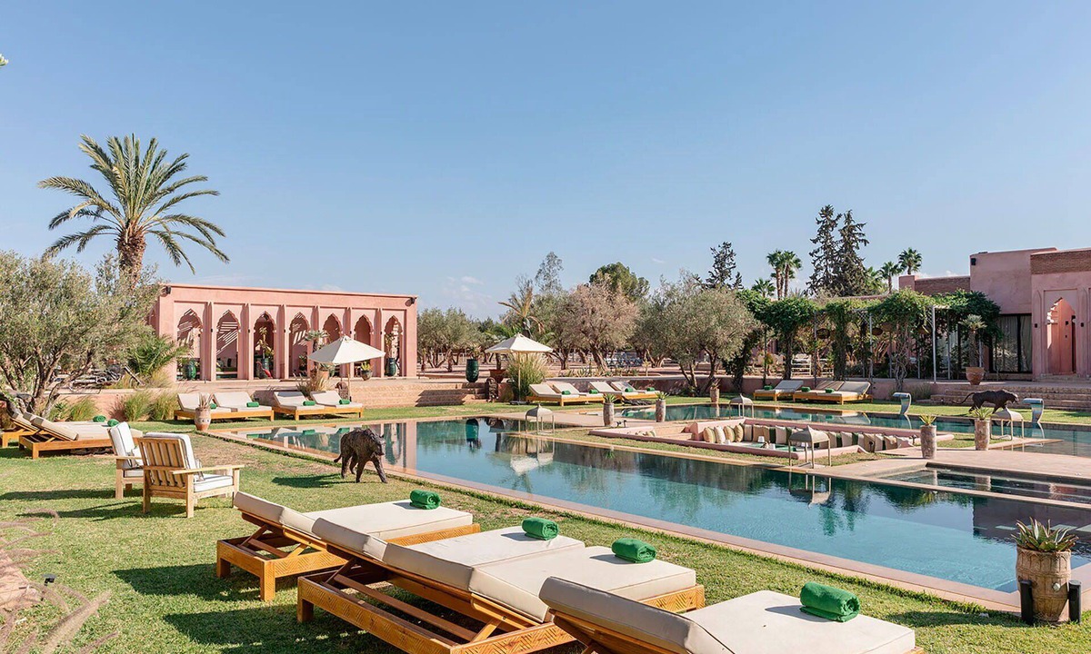 Marrakech Villa | Villa Dihya pool and jacuzzi - My Rental Homes