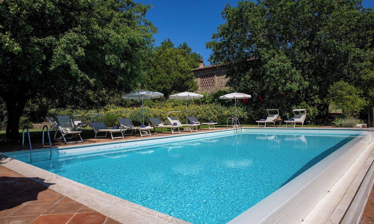 Rapolano Terme Villa | Wonderful private villa for 8 people with A/C, private pool, WIFI, veranda and panoramic view