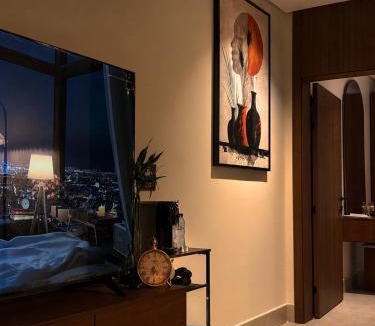 Dammam Apartment | سويت إبرام- بتصميم فاخر بدخول ذاتي