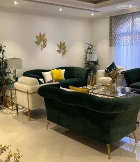 Riyadh Apartment | شقة غرفتين نوم وصالة وحديقة خارجية
