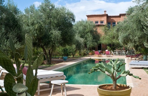 Ait Hamid Villa | 5 BEDROOM VILLA - NOT OVERLOOKED - SECURE SWIMMING POOL - NEAR MARRAKECH