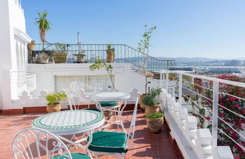 Medina of Tangier Apartment | Absinthe Guesthouse : Duplex Room for 4 Guests - Atlas Duplex