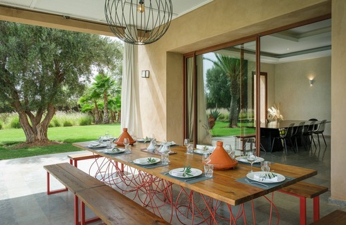 Marrakech Villa | ADNAA - Luxury Villa with 2 pools, sauna, hammam, tennis court & home cinema