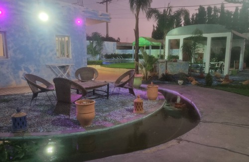 Saadla Villa | Air-conditioned family accommodation garden with private pool