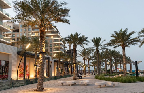 Manama Apartment | Amazing 1BR BeachFront Apt, Marassi Shores, near Marassi galleria & Vida Resort