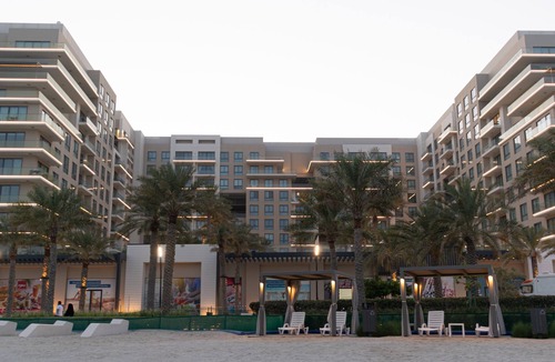 Manama Apartment | Amazing 1BR BeachFront Apt, Marassi Shores, near Marassi galleria & Vida Resort