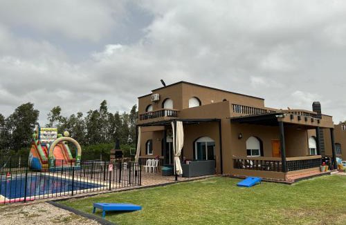Lamharza Essahel Villa | American-Style Family Villa with Private Pool & Playground Near Casablanca & El Jadida