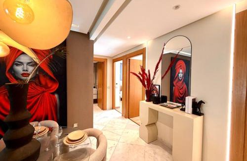 RACINE EXTENSION Apartment | ANFA LIVING - Front Sea VIEW 180 -3 bedrooms- LES TERRASSES D'ANFA by ShortStayMaroc