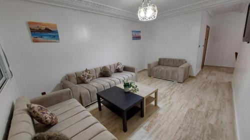 Achakkar Apartment | Appartement 3 avec piscines, vue mer et accès à la plage à Achakar Hill, Tanger