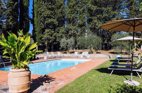 Poggiarello Villa | Beautiful private villa with WIFI, A/C, private pool, patio and panoramic view, close to Siena