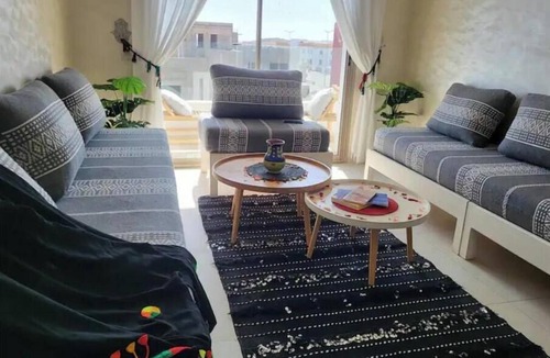 Essaouira Apartment | Berbèr dishes/pool/steps from beach/super location/2 balcony/luxury service