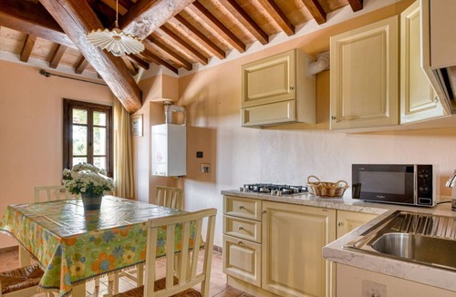 San Martino in Campo Apartment | Bright apartment of approximately 60 sqm, ideal for 4 people, located on the first floor of a building without an elevator.The property is located in a quiet and pleasant setting, with a large shared garden, a shared swimming pool, a BBQ area, and a rese