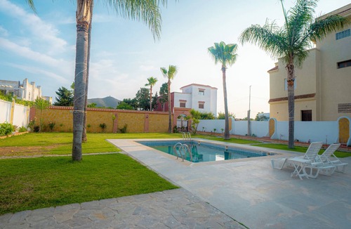 Cabo Negro Villa | Cabo negro villa with large garden, swimming pool and barbecue area