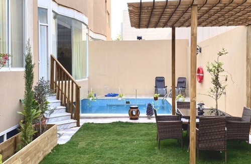 Riyadh Ski Chalet | Chalet with Pool & Garden on Luxury area Al Mohammadiyyah at Riyadh center