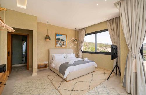 Al Bahraoyine House | Chambre Moderne avec Baignoire