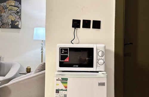 Al Aqiq Apartment | Chic 1-bedroom apartment in fabulous Riyadh with AC, WiFi