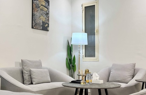 Al Aqiq Apartment | Chic 1-bedroom apartment in fabulous Riyadh with AC, WiFi