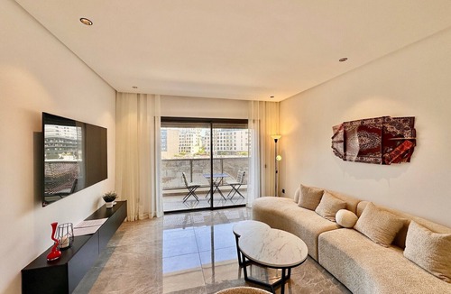 Casablanca Apartment | Cocon Elégant CFC, Pool, Gym & Parking Gratuit