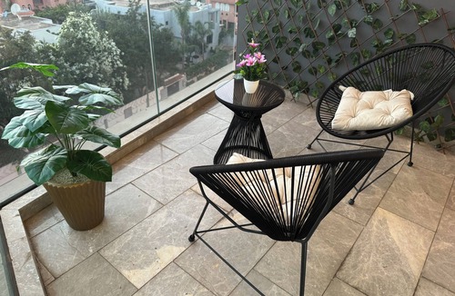 RACINE EXTENSION Apartment | Cosy 1-bedroom Vue Imprenable Bourgogne Casablanca