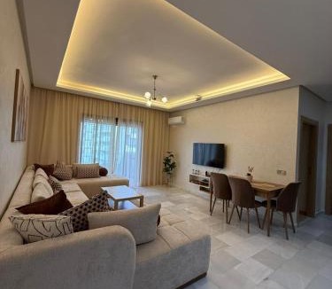 Ain Harrouda Apartment | Cozy Studio Vue sur Piscine à Ocean Park Zenata City Eco