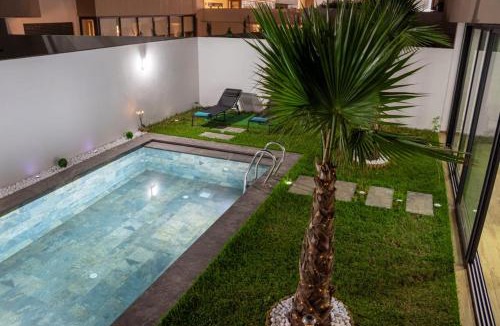 Oulad Azzouz Apartment | Dar Bouazza Luxury apartment with pools garden sports courts parking near the sea Rental is only for married couples, not for unmarried individuals