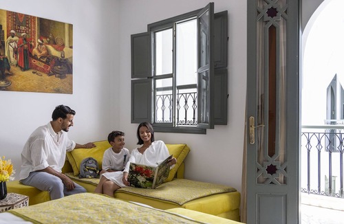 El Hara House | Delightful 6-bedroom riad in Marrakech with AC, WiFi,heated swimming pool